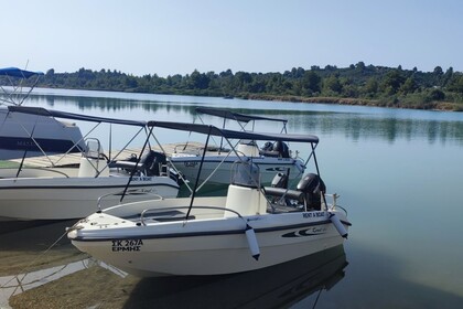 Aluguel Barco sem licença  Karel 4.55 Pefkochori