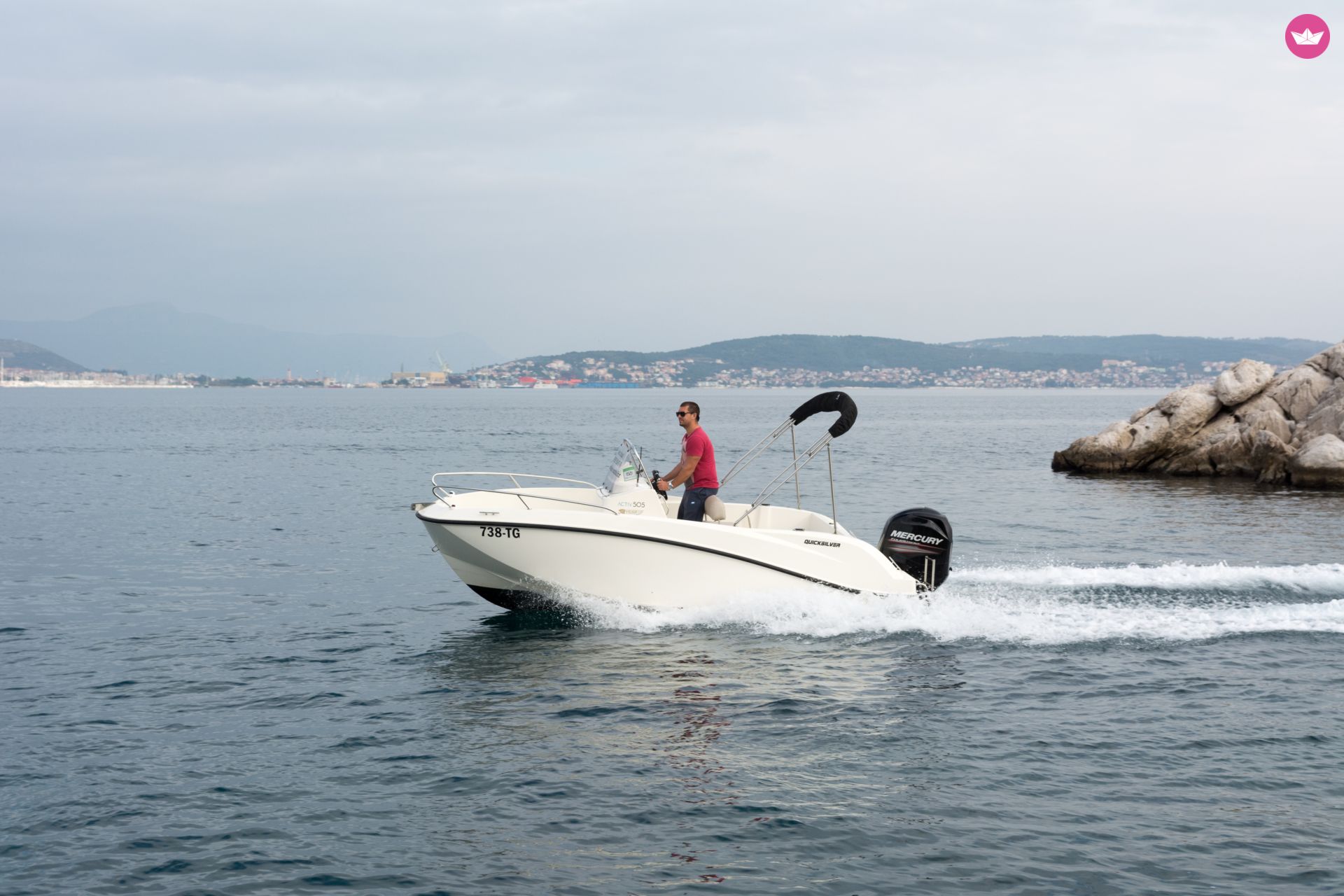 Quicksilver 505 Open in Trogir  