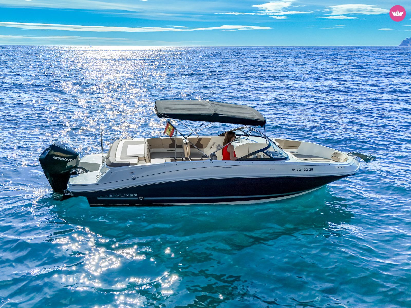 Bateau à moteur Bayliner VR6 OB 175cv 7