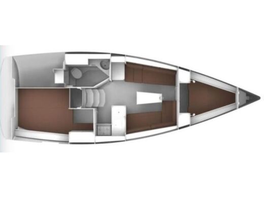 Sailboat Bavaria 34 Cruiser Boat design plan