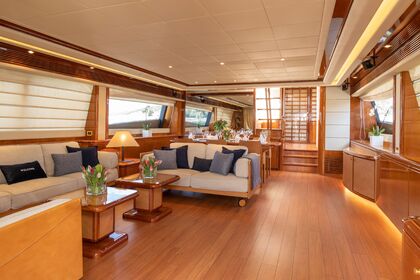 Miete Motorboot  Ferretti 880 Athen