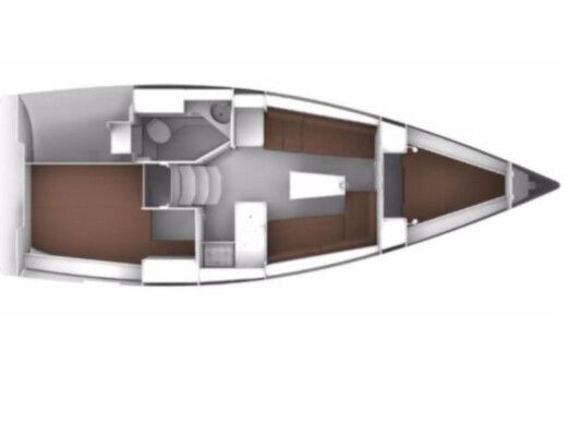 Sailboat Bavaria Bavaria Cruiser 34 Boat design plan