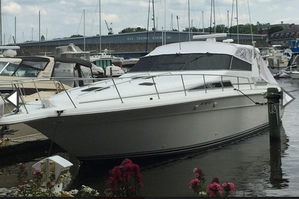 Miete Motorboot Sea Ray 420 Villeneuve-Loubet