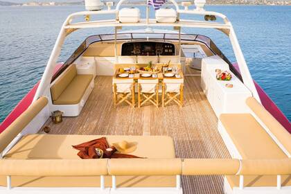 Athenian Riviera & Saronic Gulf islands Palmer Johnson 80'