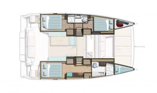 Catamaran Bali Catsmart boat plan