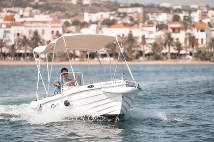 Rental Boat without license  Poseidon 450 Rethymno