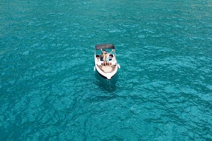 Miete Motorboot TRIDENT 630 OPEN Sant Antoni de Portmany