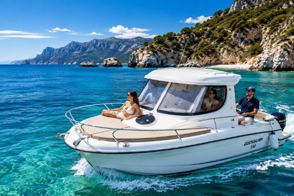 Miete Motorboot Quicksilver 540 Pilothouse Cagliari