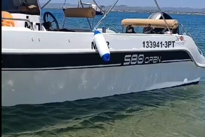 Rental Motorboat DIPOL 580 OPEN Faro