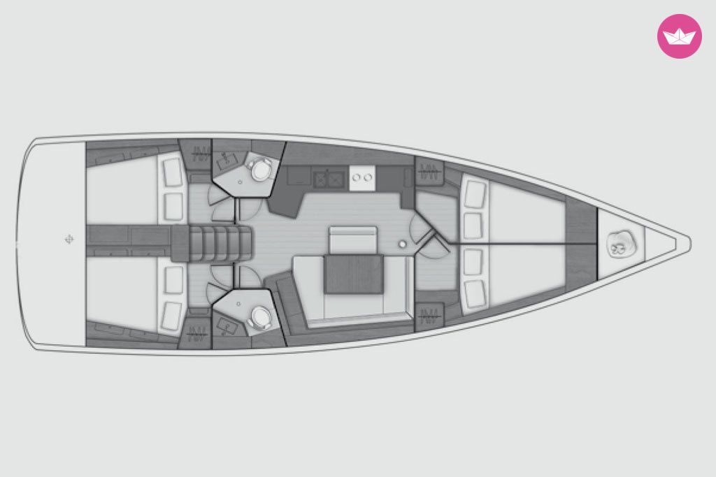 Voilier BENETEAU OCEANIS 45 13.5m 7