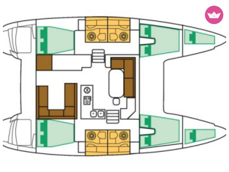 Katamaran Lagoon Lagoon 400 zu vermieten