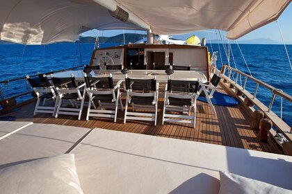 amazing gulet cruising around Bodrum