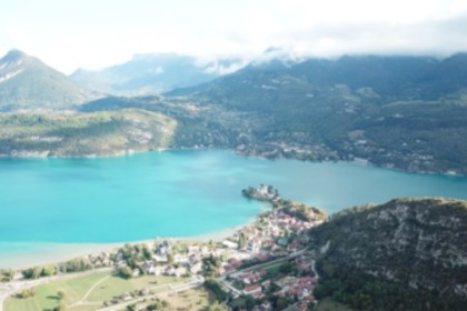 Idyllic day by boat on Annecy’s Lake.