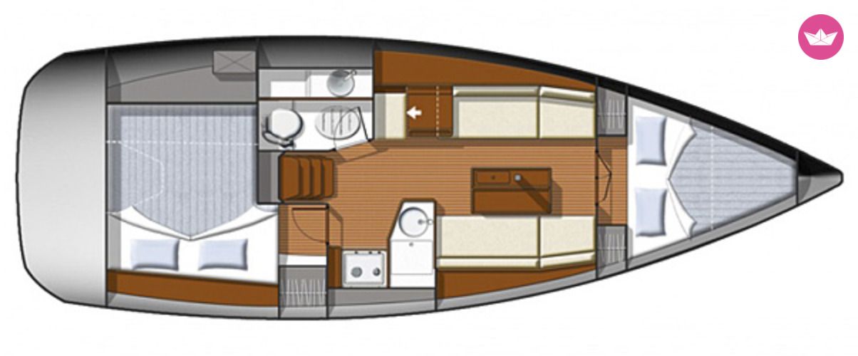 Voilier JEANNEAU SUN ODYSSEY 33I 9.96m 5