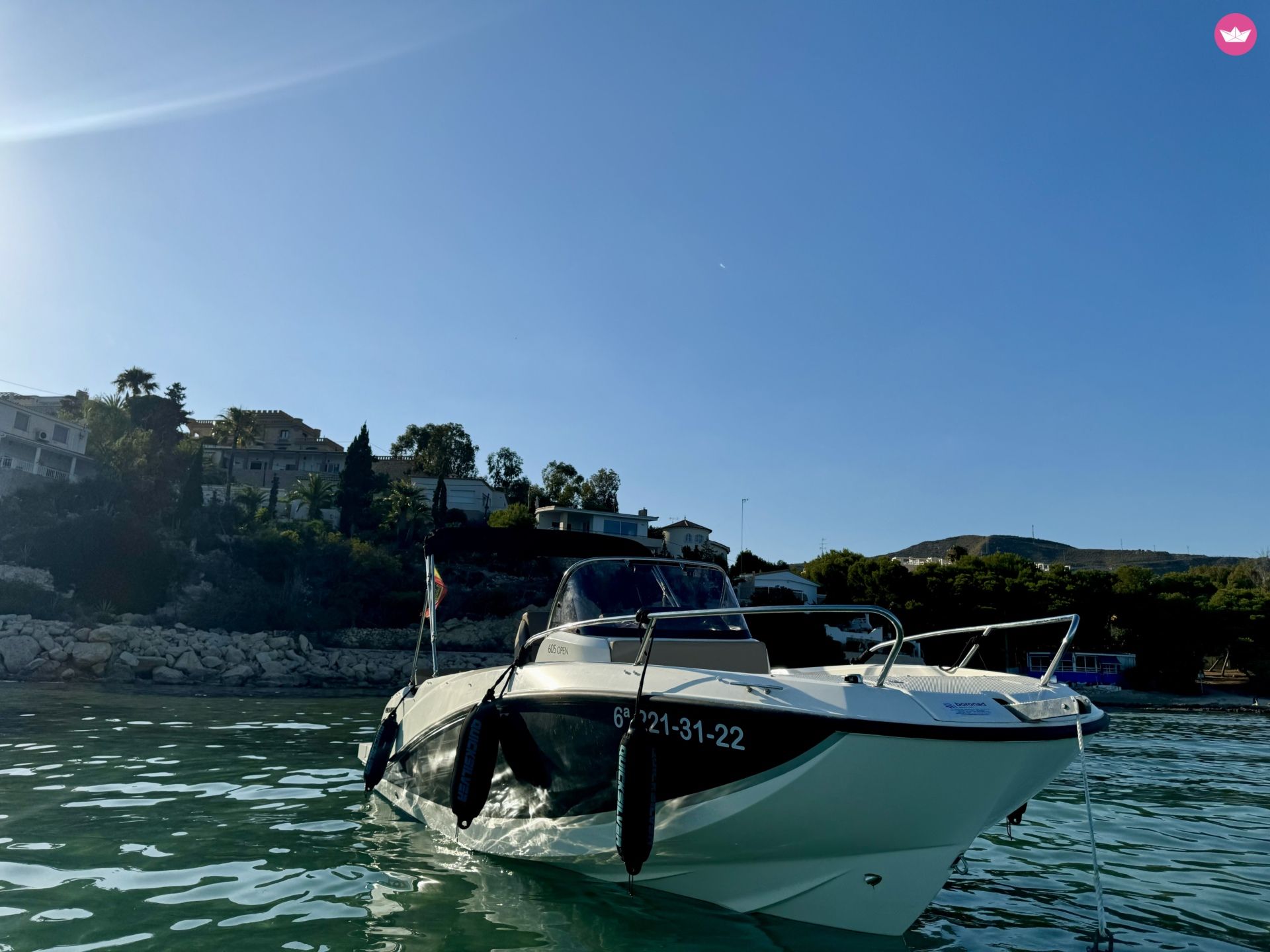 Bateau à moteur Quicksilver 605 Open 150cv 2