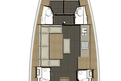 Hyra båt Segelbåt DUFOUR 460 Grand Large Kaštel Gomilica