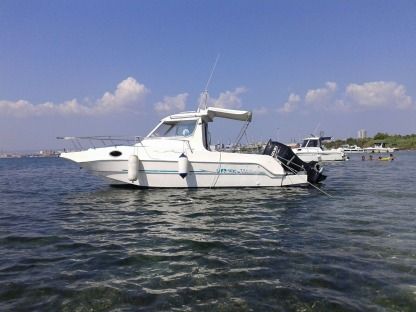 Charter Motorboat Cantiere Del Sud Saver 21 Cabin Fish Taranto