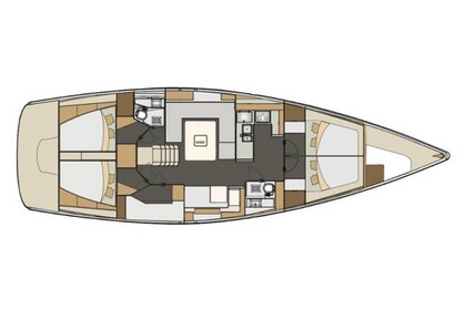 Veleiro ELAN 50 Impressão 15.2m.