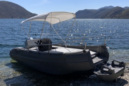 Rental RIB Whaly Whaly 455 (No License) - Lago d'Orta Omegna