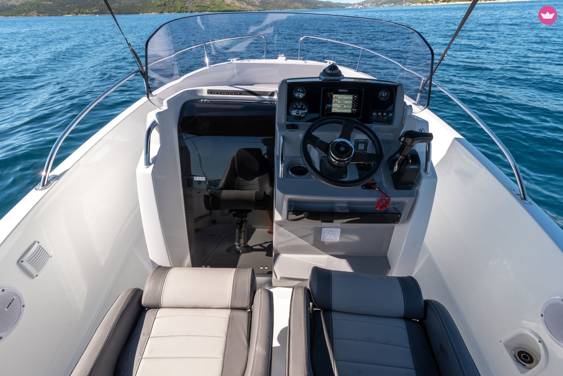 Miete Motorboot Jeanneau Cap Camarat 6.5 Cc Split