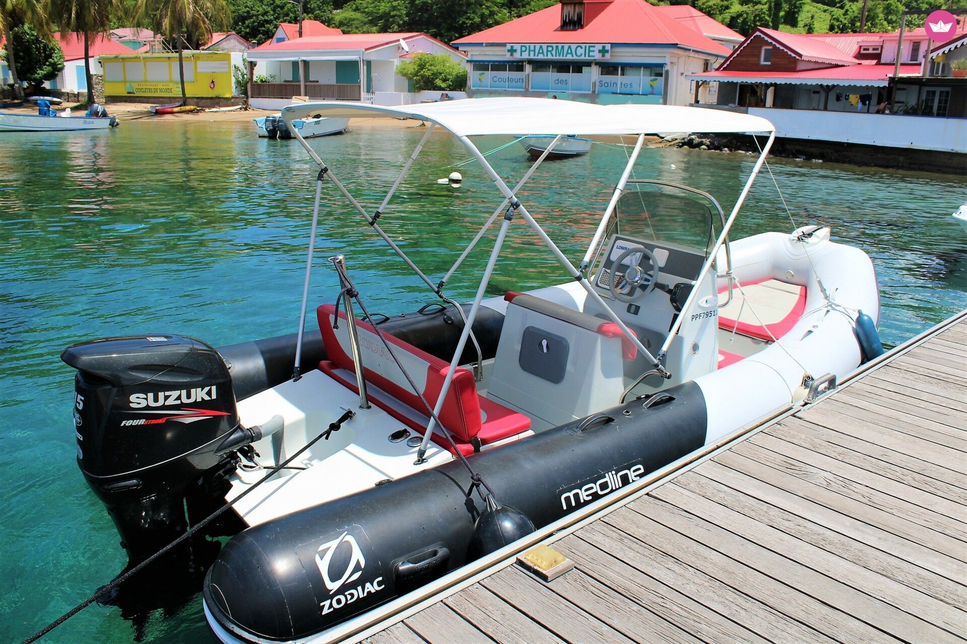 Semi-rigide ZODIAC Médline 580 Color Line 115cv 2