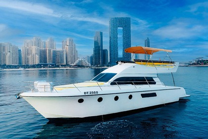 Explore Dubai on New Luxury 50ft Yacht best offer in Dubai Marina for up to 12 guest
