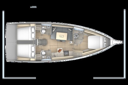 Hyra båt Segelbåt Dufour Yachts Dufour 41 - 3 cab. Pálairos