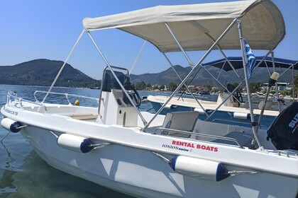 Rental Boat without license  Protefs AVEE AVRA Lefkada