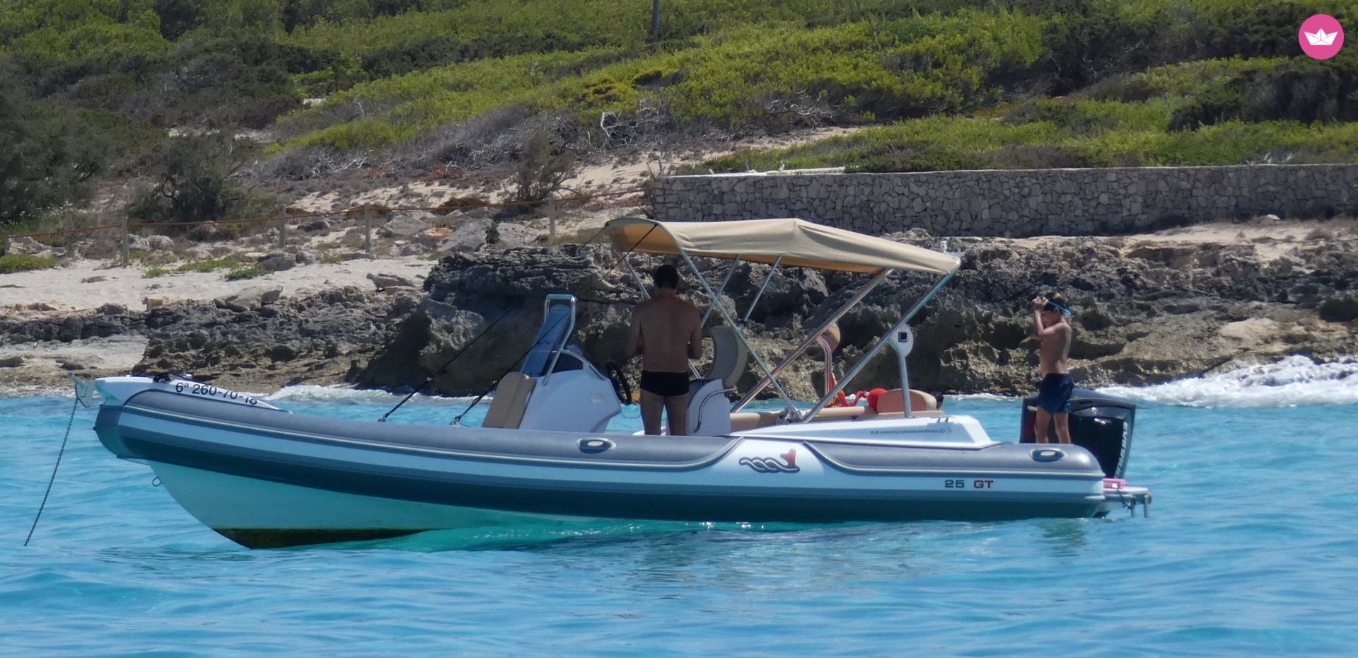 RIB Mv Marine 25 Gt for hire