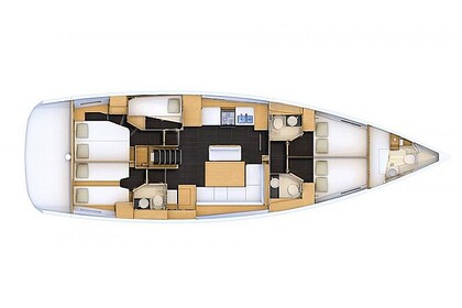 Alquiler Velero Jeanneau Sun Odyssey 54 Ds Las Galletas