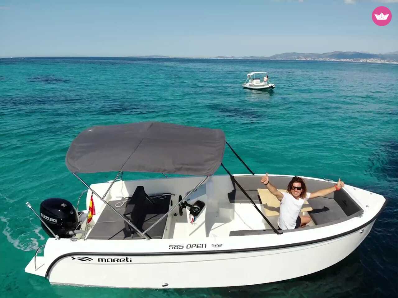 Bateau à moteur Mareti 585 90cv 6