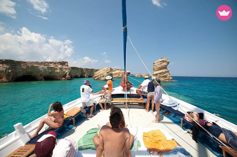 Bateau à moteur Traditional Wooden "Trechantiri" Boat 550cv 8