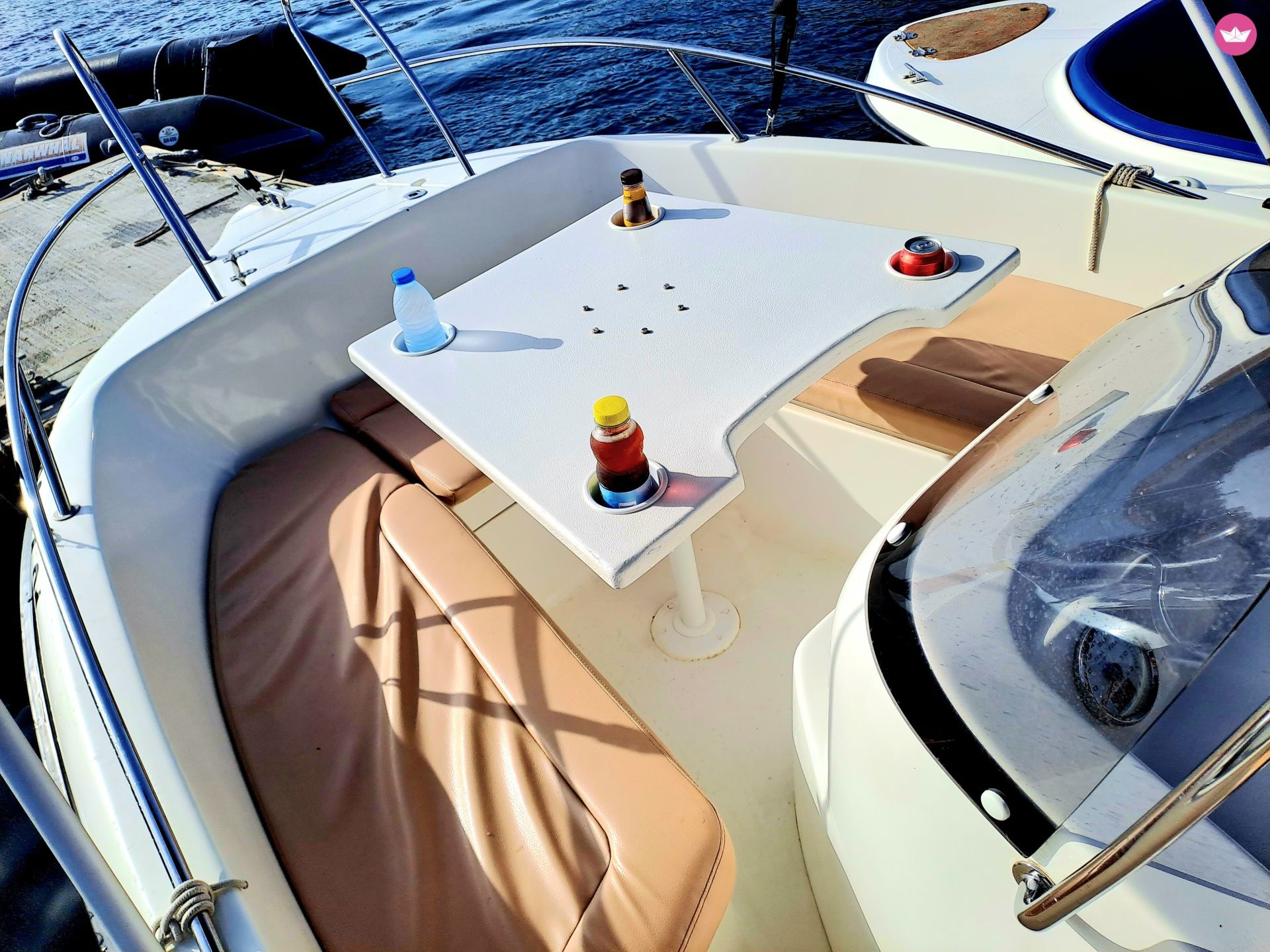 Bateau sans permis Polyester Yacht Marion 450 15cv 5