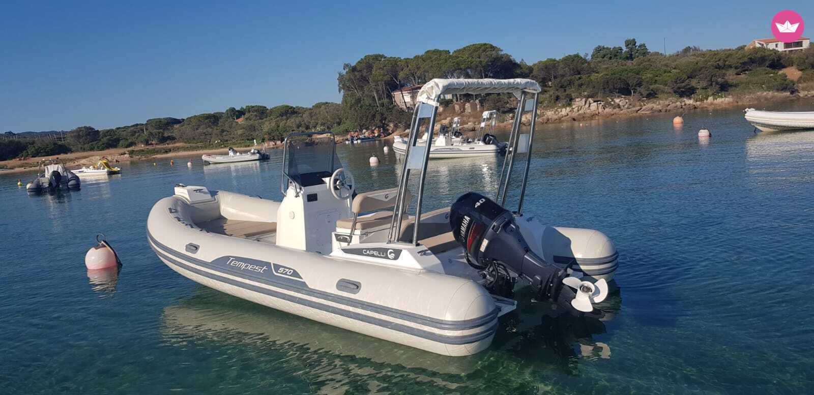 Bateau sans permis  Capelli Capelli Tempest 570 - CON TENDALINO 40cv 3