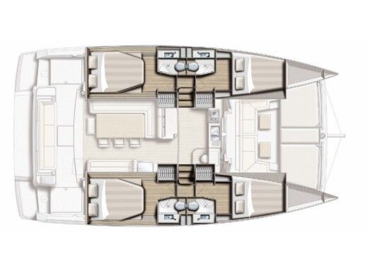 Catamaran Bali 4.1 boat plan
