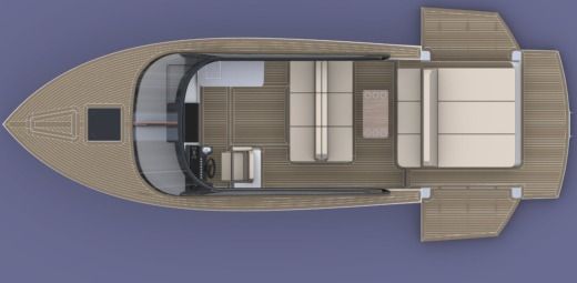 Motorboat Boat Lab Pelagossa 33 boat plan