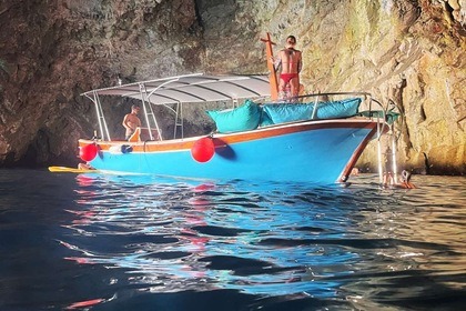 Charter Motorboat Traditional Wooden Boat Gringo Budva
