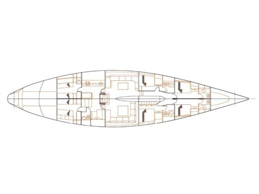 Sailboat  Trehard Marine Boat layout