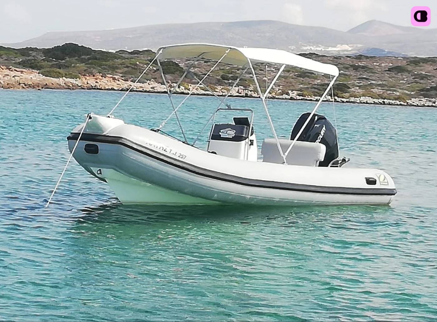 Semi-rigide Zodiac Royal 5m 60cv