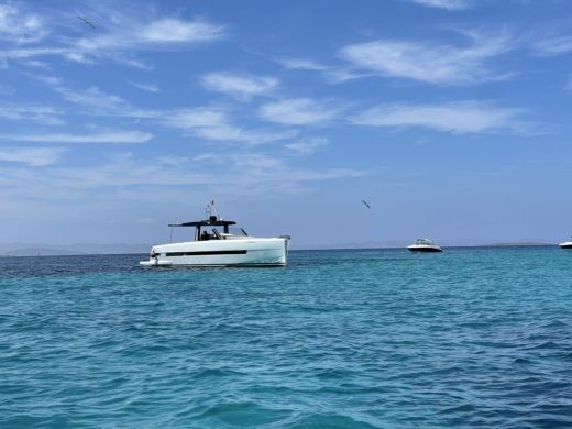 Ibiza Motorboat Fjord 44 OPEN alt tag text