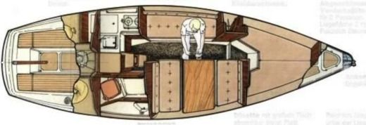 Sailboat Rethana 24 boat plan