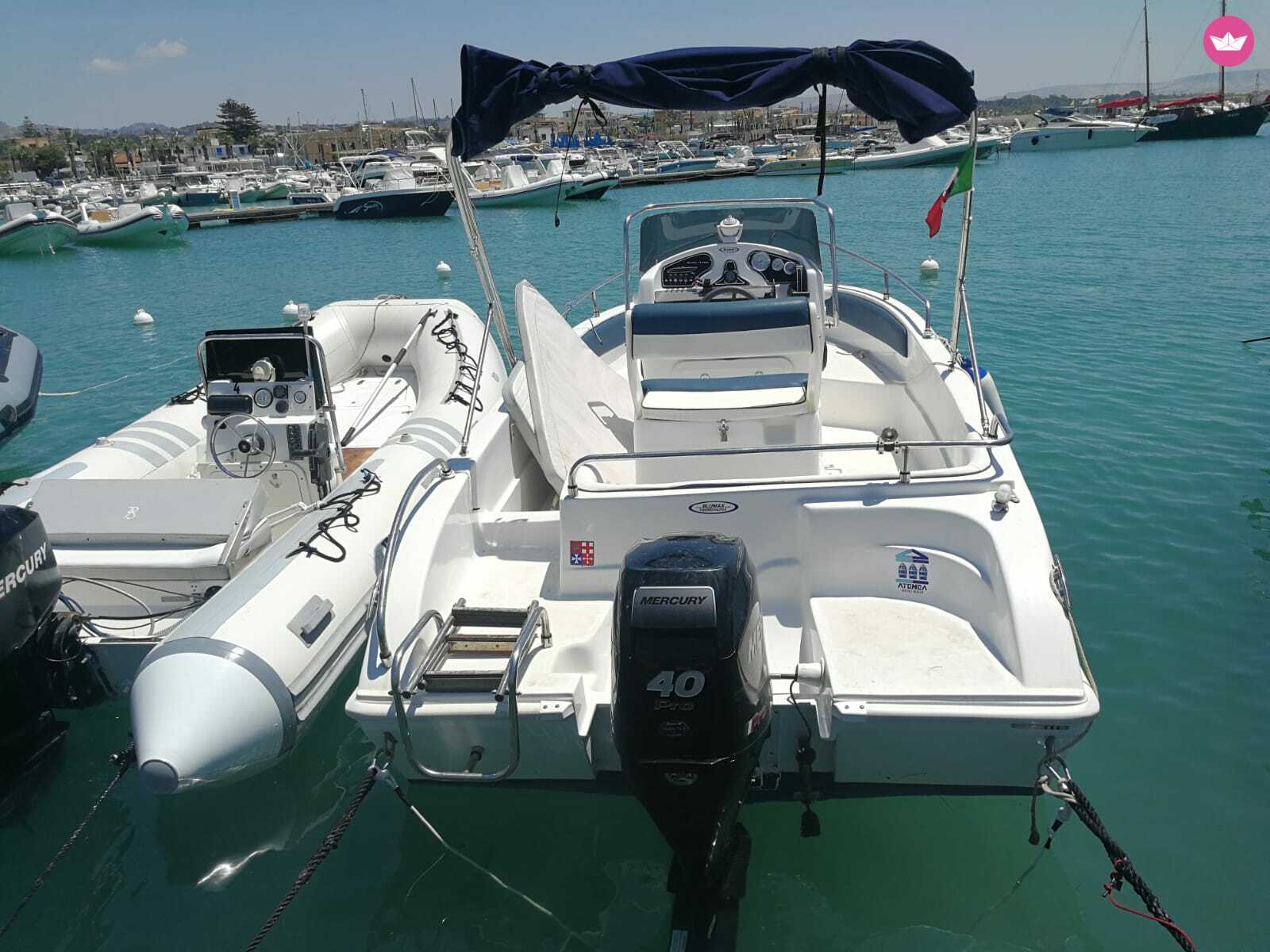 Bateau sans permis TANCREDI BLUMAX 19 40cv 2