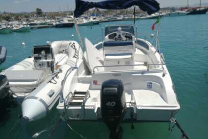 Charter Boat without licence  TANCREDI BLUMAX 19 Province of Agrigento