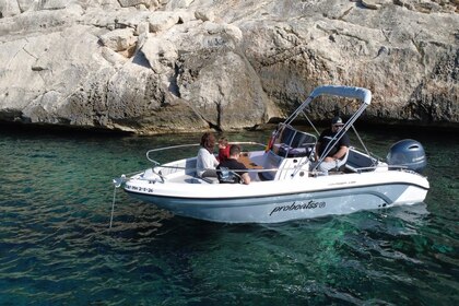 Alquiler Lancha Pro Marine Nereus 5.70m Yamaha 115hp 7 Personas Ciudadela de Menorca