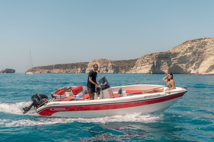 Rental Boat without license  Poseidon Blu Water 185 Port of Milos, Milos