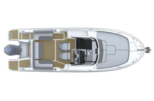 Motorboat JEANNEAU CAP CAMARAT 7.5 boat plan