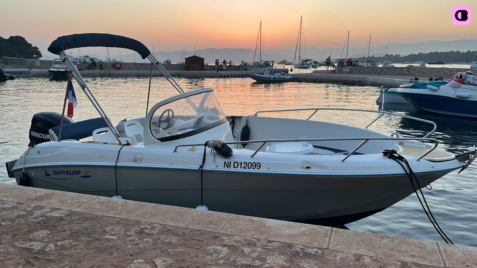 Bateau à moteur Quicksilver 600 Commander
