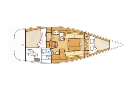 Rental Sailboat BENETEAU FIRST 35 Jezera
