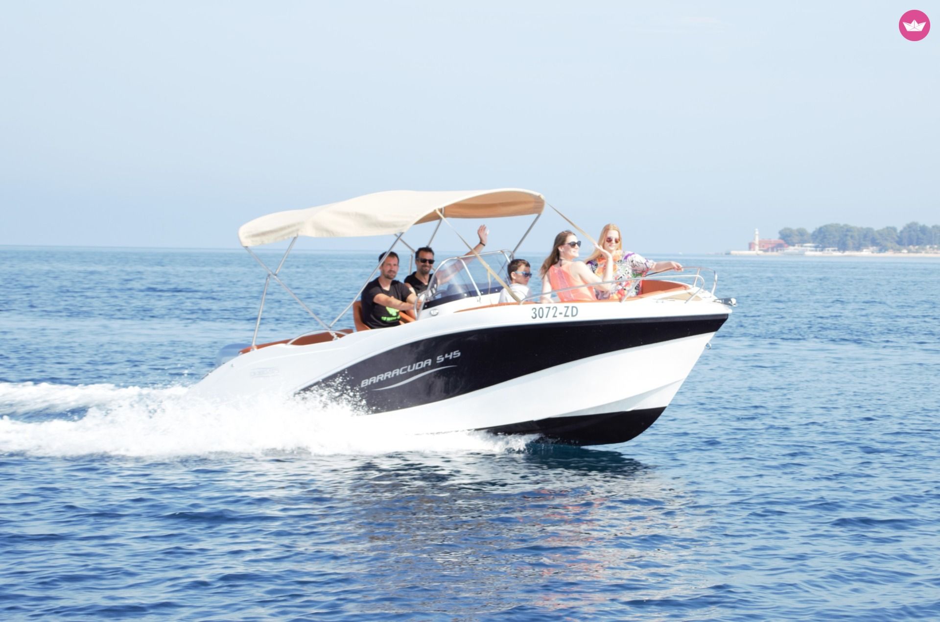 Rental Motorboat Okiboats Barracuda 545 Zadar