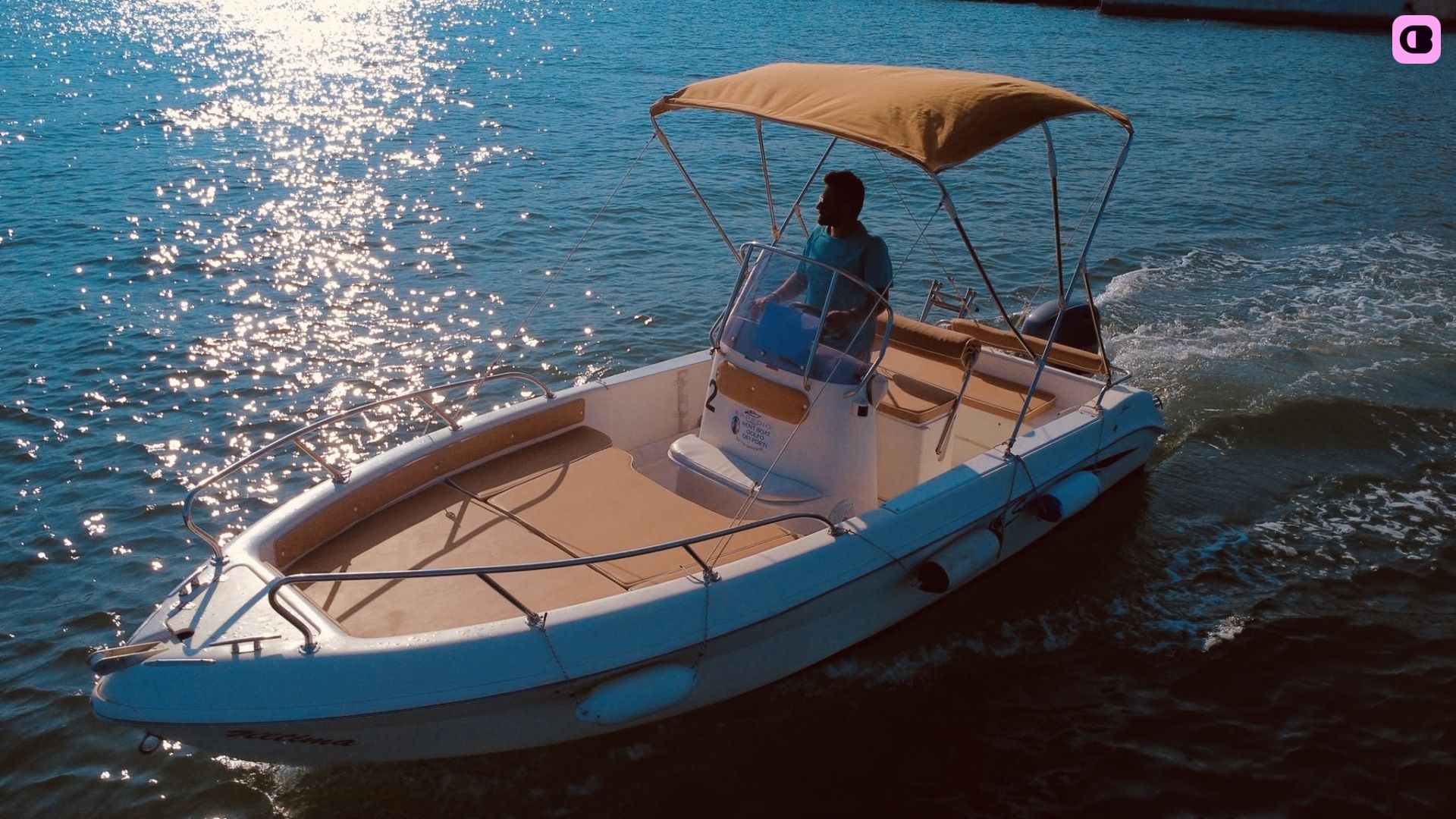 Bateau sans permis RENT BOAT LA SPEZIA 40cv